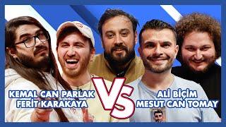 @bicimali, @MesutCanTomay VS @wtcNFerit, Kemal Can Parlak - @EnisKirazogluvideolar