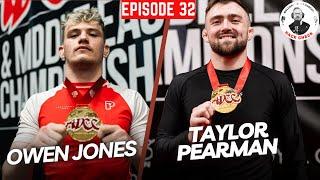 ADCC Trial Winners Owen Jones and Taylor Pearman |  Travel, Steroids in BJJ, B-Team,  Nandos - EP 32