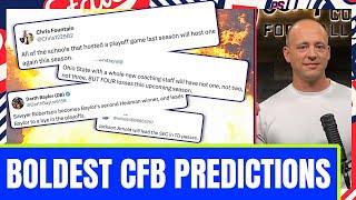 Boldest CFB Predictions Of 2025 - Josh Pate Cut