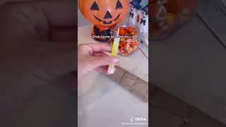 #shorts #halloween #diy #diycrafts #creativity #crafts #glowstick #kids #halloweendecor 