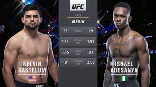 Kelvin Gastelum x Israel Adesanya | LUTA COMPLETA | UFC 305