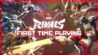 MARVEL RIVALS - FIRST TIME PLAYING