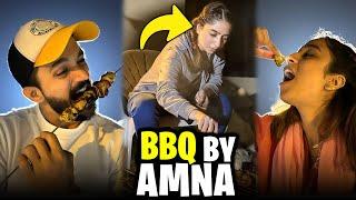 BBQ party Amna ki taraf sy Amna k ghrLakin kis khushi main..?