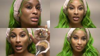 EASY Green Make Up Tutorial For Beginners | Start to Finish | Roz Verde