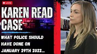 Karen Read Case: Proper Police Investigative Procedures vs Botched Investigation #freekarenread