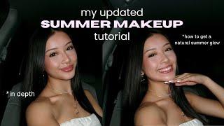 my *updated* SUMMER MAKEUP TUTORIAL|| flawless base, in depth, product names!