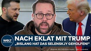 KRIEG IN UKRAINE: Nach Eklat mit Trump! Zustimmung für Selenskyj als Präsident steigt