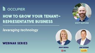 How to Grow Your Tenant Rep Business with Technology | WEBINAR