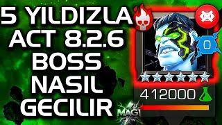 5 YILDIZLA ACT 8.2.6 BOSS BAHAMET NASIL GEÇİLİR - MARVEL ŞAMPİYONLAR TURNUVASI