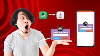 How to create custom Alert-Dialog || Android Studio Java || #androidstudio