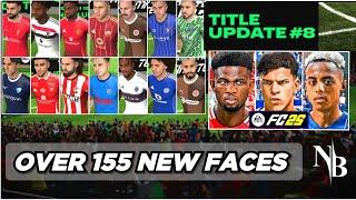 FC25 TO FIFA 16 MOBILE TITLE UPDATE TU8 ! OVER 155 FACES