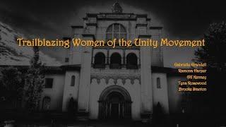 “Trailblazing Women of the Unity Movement” 11 am Sermon w/Kenney,  Grandell & Harper, Sun., Sept. 24