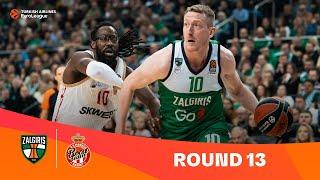 Zalgiris Kaunas-AS Monaco | Round 13 Highlights | 2023-24 Turkish Airlines EuroLeague