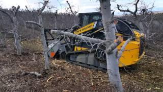 FAE Skid steer Mulcher on a New Holland C232