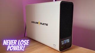 GoldenMate UPS Battery Backup and Surge Protector! Never Lose Power!!