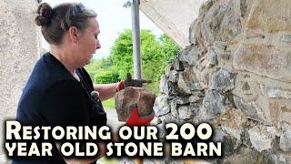 Restoring Our 200 Year Old Stone Barn to Its Former Glory | Our Irish Farmhouse Restoration