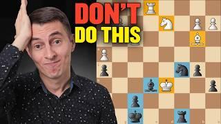 2 BAD Habits That Ruin Your Chess Progress