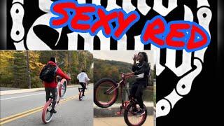 BSDELL new bike sexy red fatripper