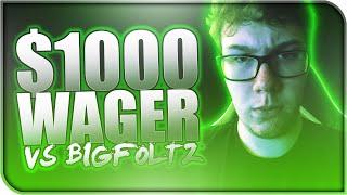 BIGGEST ELITE GUN WAGER EVER! - $1000 Wager vs. @BigFoltz (COD AW Elite Weapon Wager)