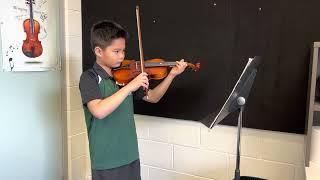 Sean Tsai's Viola repertoire Primilary Exam