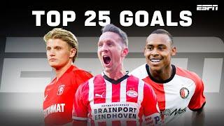 De 25 MOOISTE GOALS in de Eredivisie 2024 