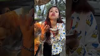 Spicy️  Panipuri Lover Girl #shorts #trendingshorts #foodlover #tasty #viral #meghachaube