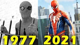 SPIDERMAN EVOLUTSIYASI 1977-2021