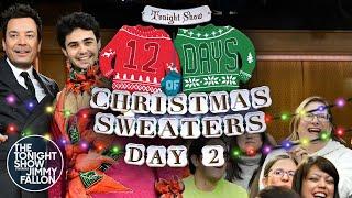 12 Days of Christmas Sweaters 2023: Day 2 | The Tonight Show Starring Jimmy Fallon