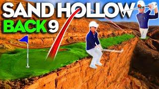 Craziest 9 Holes In Golf!? | Part 2 | Back 9 Course Vlog at Sand Hollow