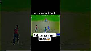 Fakhar zaman is back bating hit to bat #baiting #fakharzaman #cricket #pakistan #ytshortsindia#viral