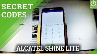 Secret Codes ALCATEL Shine Lite - Hidden Mode / Advanced Options