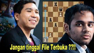 Lajur terbuka, Jangan ditinggal Kawan !! Wesley So Vs Arjun || Tata Steel Chess India 2024