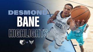 Desmond Bane Highlights vs Charlotte Hornets