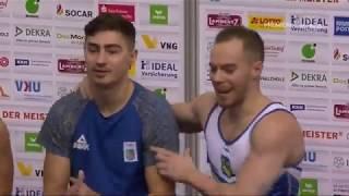 Oleg Verniaiev (Ukraine) Parallel Bars 2019 Cottbus World Cup 720p60