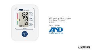 A&D Medical UA 611 Upper Arm Blood Pressure Monitor UA-611