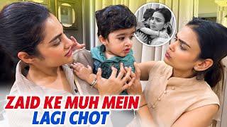 ZAID KE MUH MEIN LAGI CHOT || MALIK KIDS