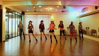 Silver Threads And Golden Needles Line Dance - Kim-Fundanzer June 2016 (Class dance)