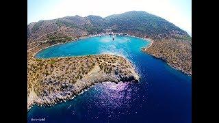 Symi & Panormitis with drone