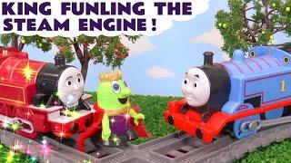 King Funling The Steam Engine Toy Train Story with Thomas Trains