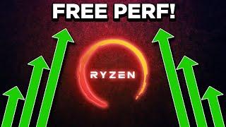 Get Your FREE Ryzen Performance UPGRADE!