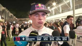 2015 Singapore - Post-Race: Verstappen: 'No reason' to let teammate pass