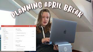 Plan my April break with me (in quarantine) | bibi pulles