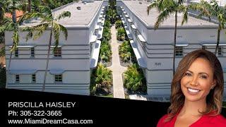 Art Deco Beauty * Townhome for Sale in South Beach!