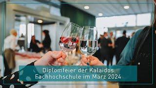 Diplomfeier der Kalaidos Fachhochschule im März 2024