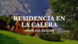 Residencia en LA CALERA, PUEBLA