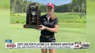 CofC's Adrian Anderson at the US Women's Amateur Tournament - August 2023
