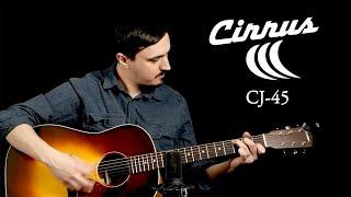 Acoustic Music Works - Cirrus Guitars CJ-45, Adirondack Spruce, Mahogany Jumbo