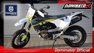 Husqvarna 701 SM | Dominator Exhaust Sound | DYNO Ride