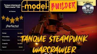 Model Builder - Tanque Steampunk warcrawler c64