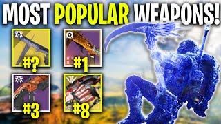 TOP 10 MOST USED Weapons In The Revenant Episode Destiny 2 Season 25 (Most Popular Guns)